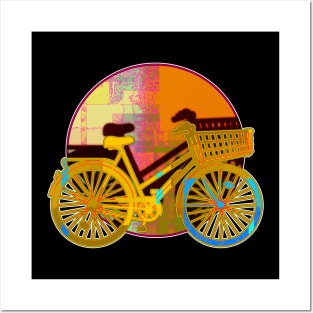 Bicycle Moon Posters and Art